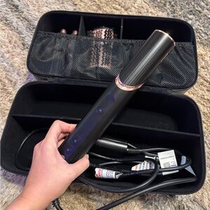 Shark Flexstyle Hair Styler - Black and Pink with Attachments